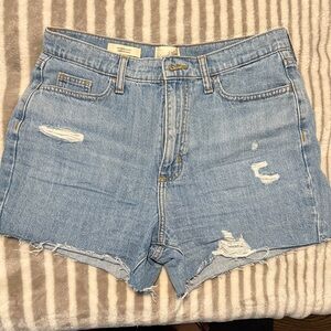 Universal Thread Light Blue Distressed Jean Shorts